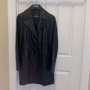 Leather jacket woman